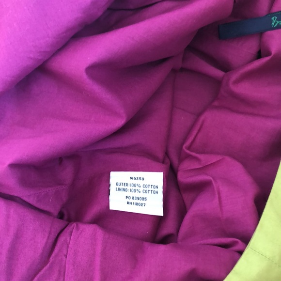 Boden full skirt. Lime / Purple. UK 14: US 10. - Picture 9 of 9